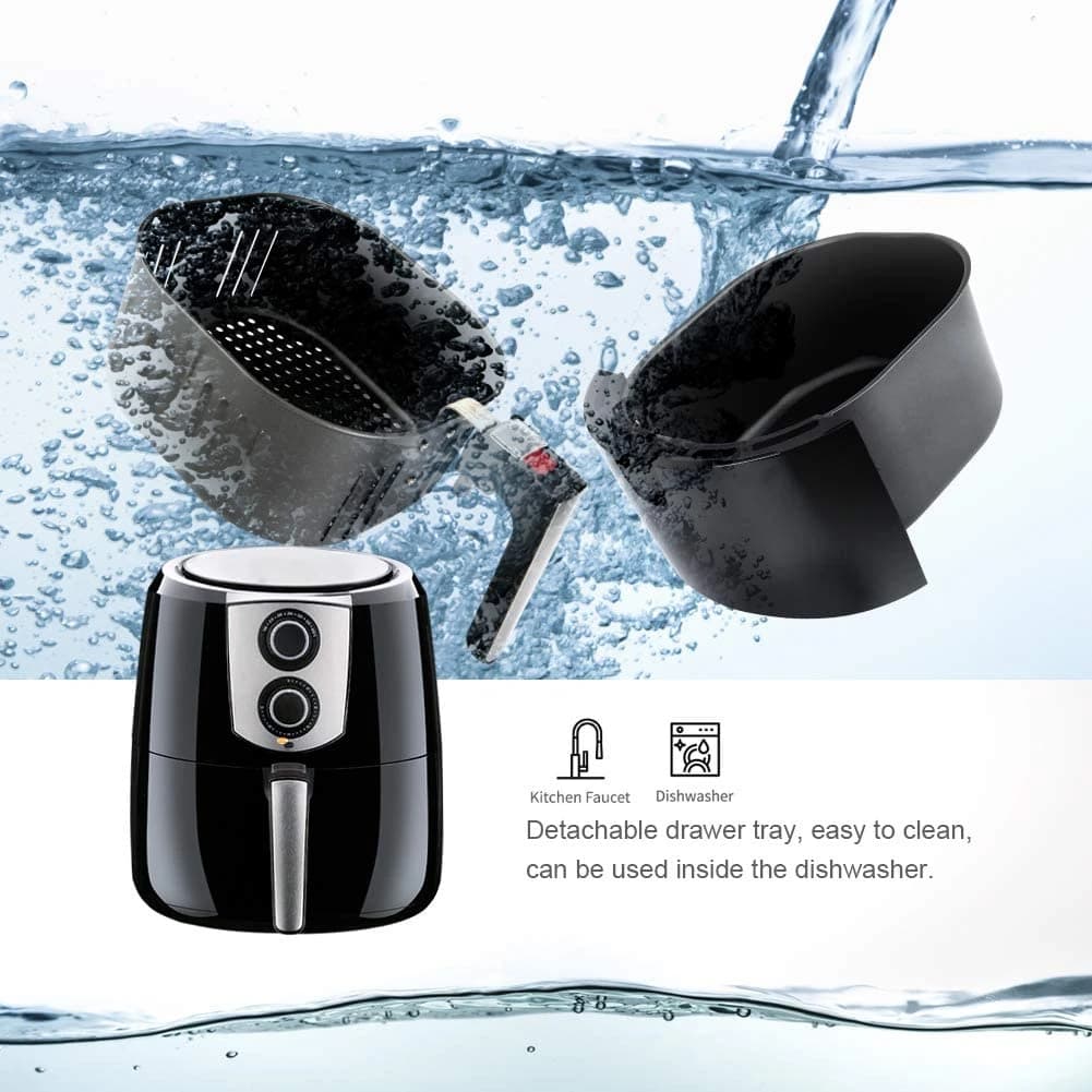 MEGA AIR FRYER 5.2 L 1800W - BLACK