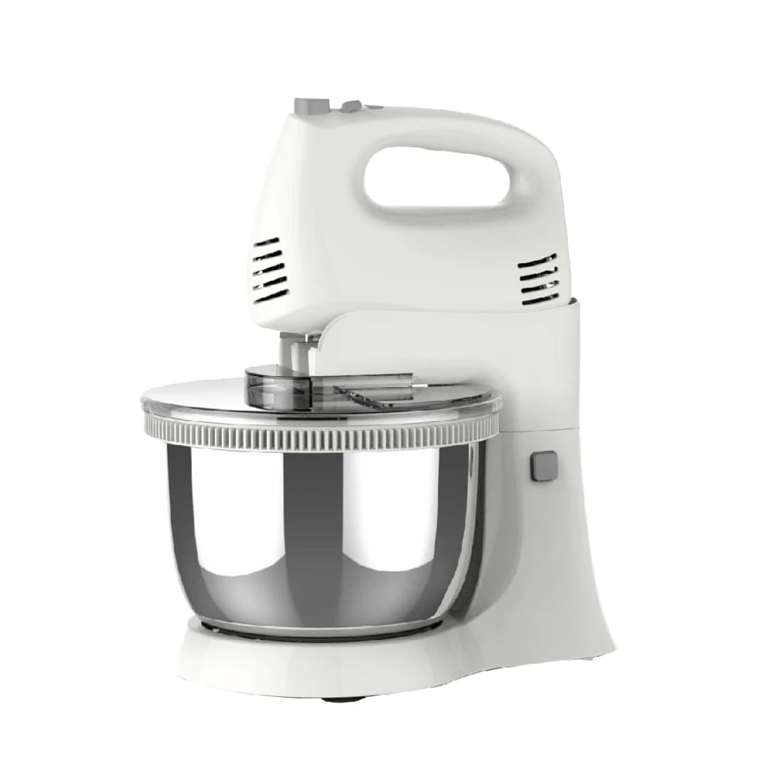 Mega Stand Mixer ، 300 واط ، 4 لترات ، أبيض