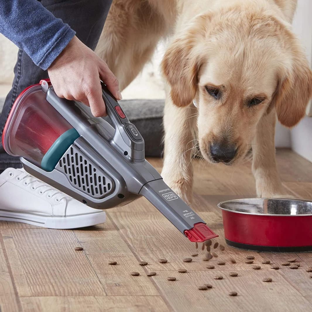 Black + Decker BHHV315J-GB ، فراغ اليد ، رمادي