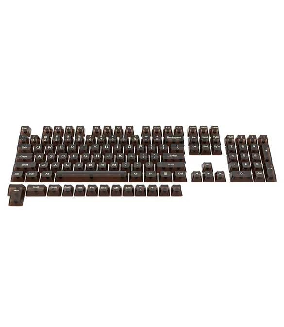 Redragon A138 Transparent Black keycaps