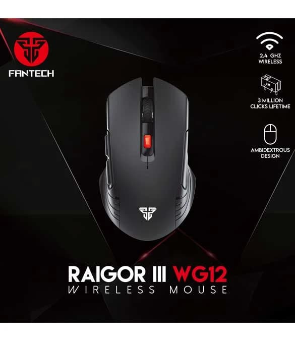 Fantech Raigor III WG12 - Black