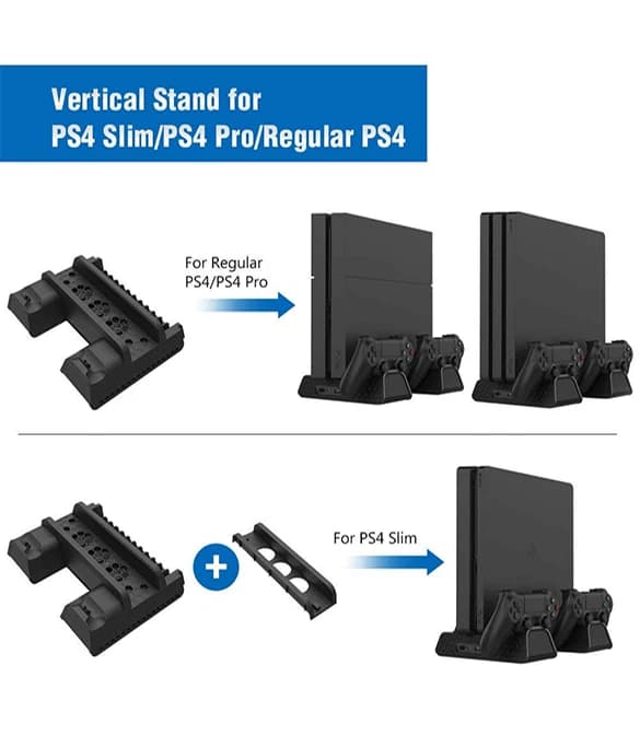 Dobe PS4 Multifunctional Cooling Stand PS4 - Slim - Pro