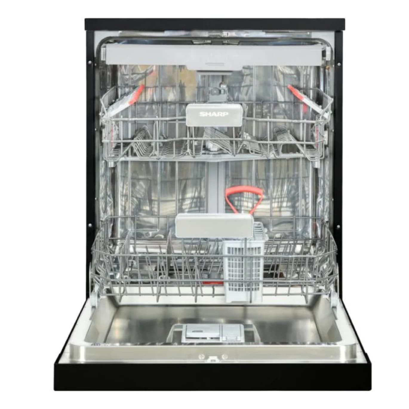 جلاية شارب 6 برامج اسود 15 طقم QW-V615-BK