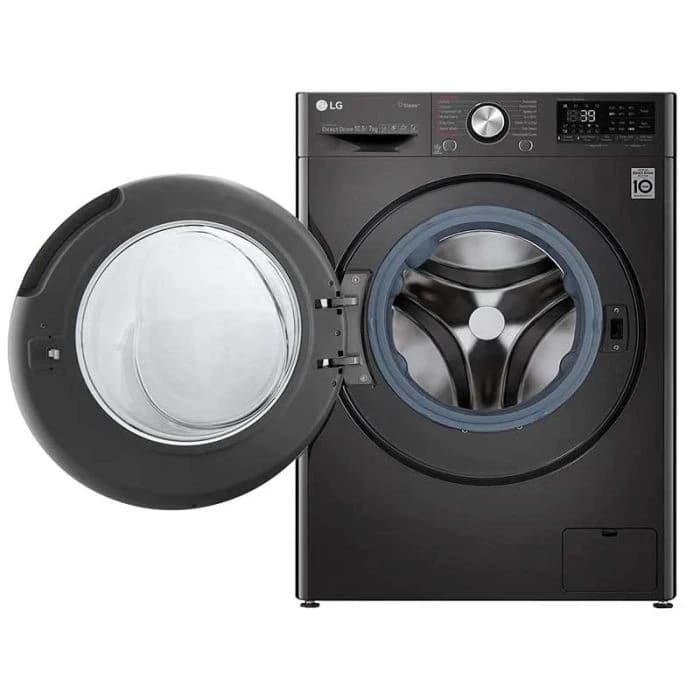 F4V9RCP2E.SBLPEL LG washing machine 10.5 kg + 7 kg drying 1400 sulfar courses
