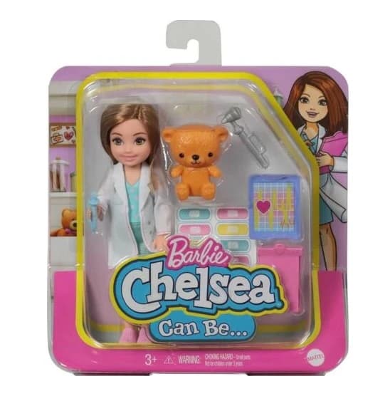 Barbie Chelsea Can Be Doctor Doll Playset