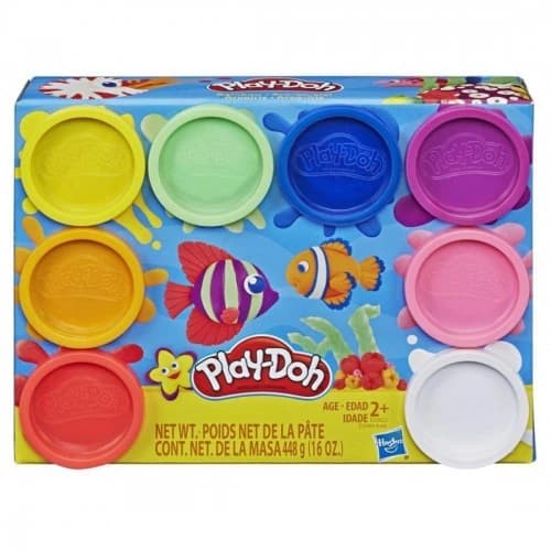 Play-doh - Rainbow 8 Tub Starter Set