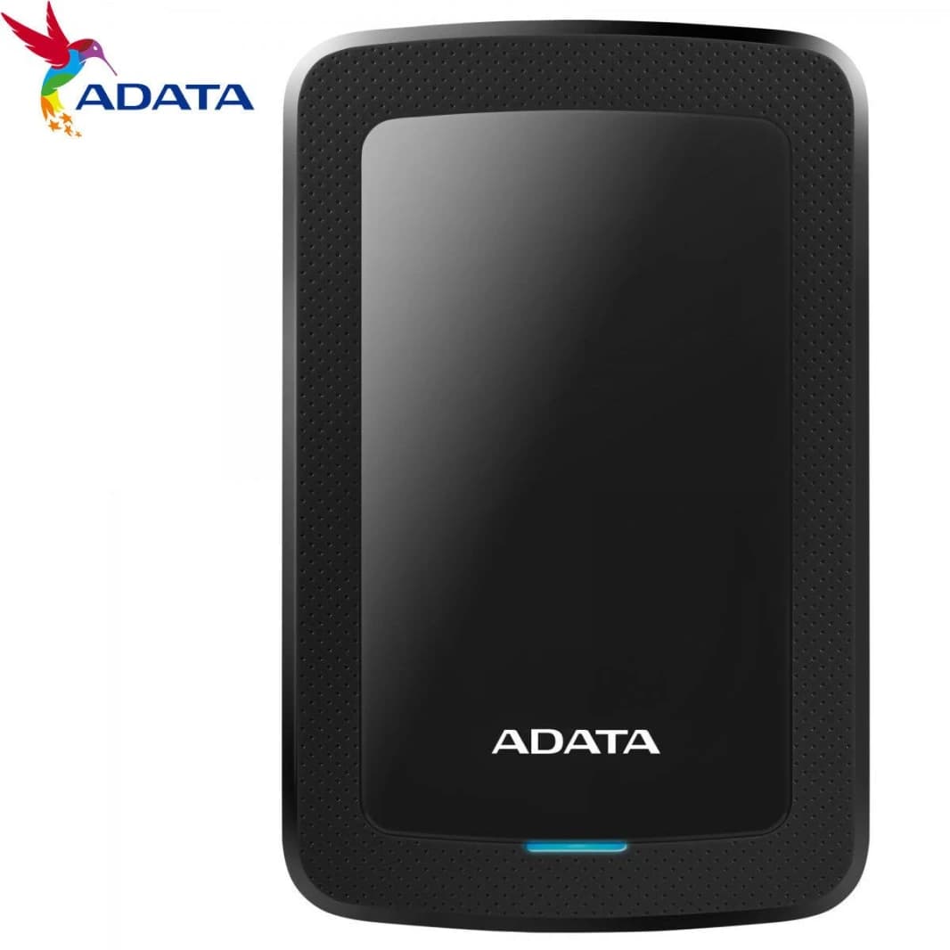 صندوق ADATA HV300 باللون الأسود بسعة 2 تيرابايت