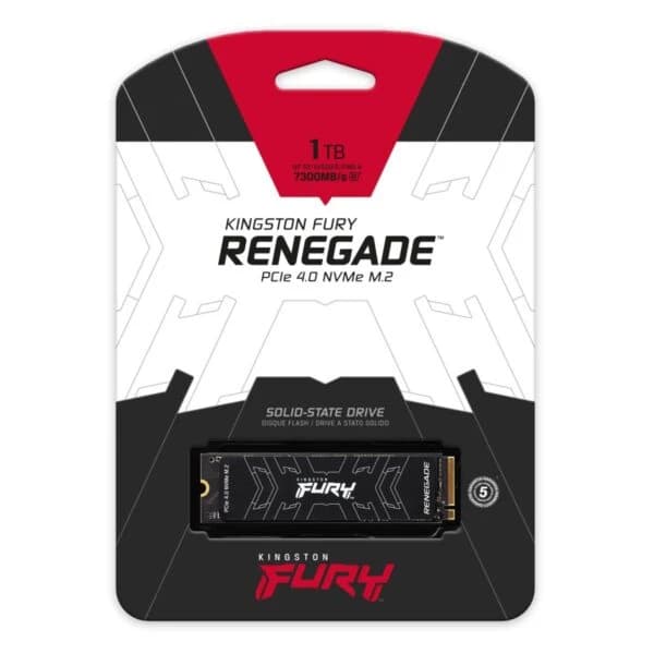 كينغستون FURY المتمرد 1TB PCIe 4.0 NVMe M.2 SSD