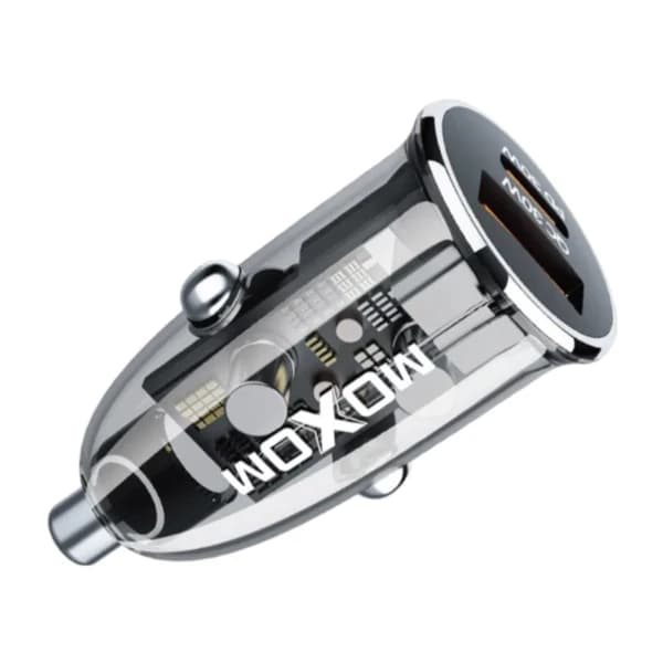 Moxom LX-VC803 30W شاحن سيارة شفاف