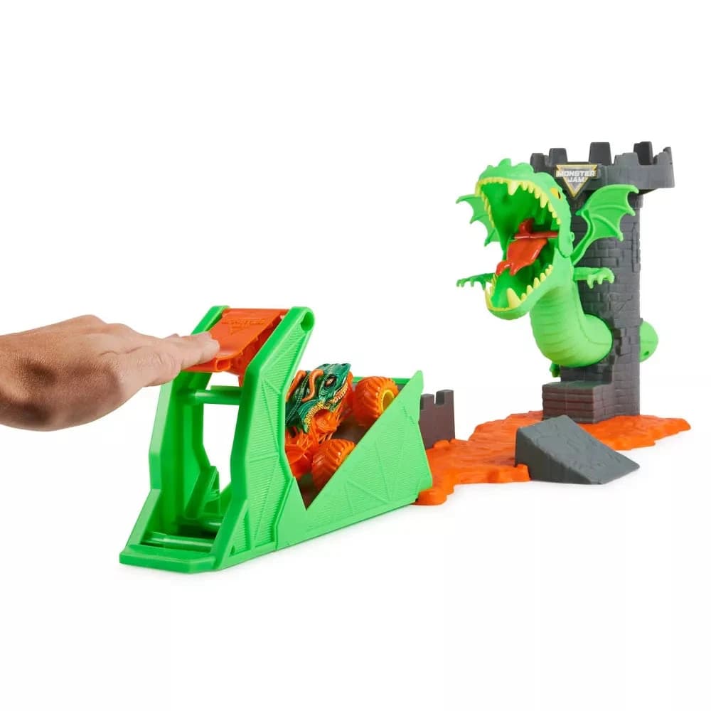 Spin Master Monster Jam Dueling Dragon Playset