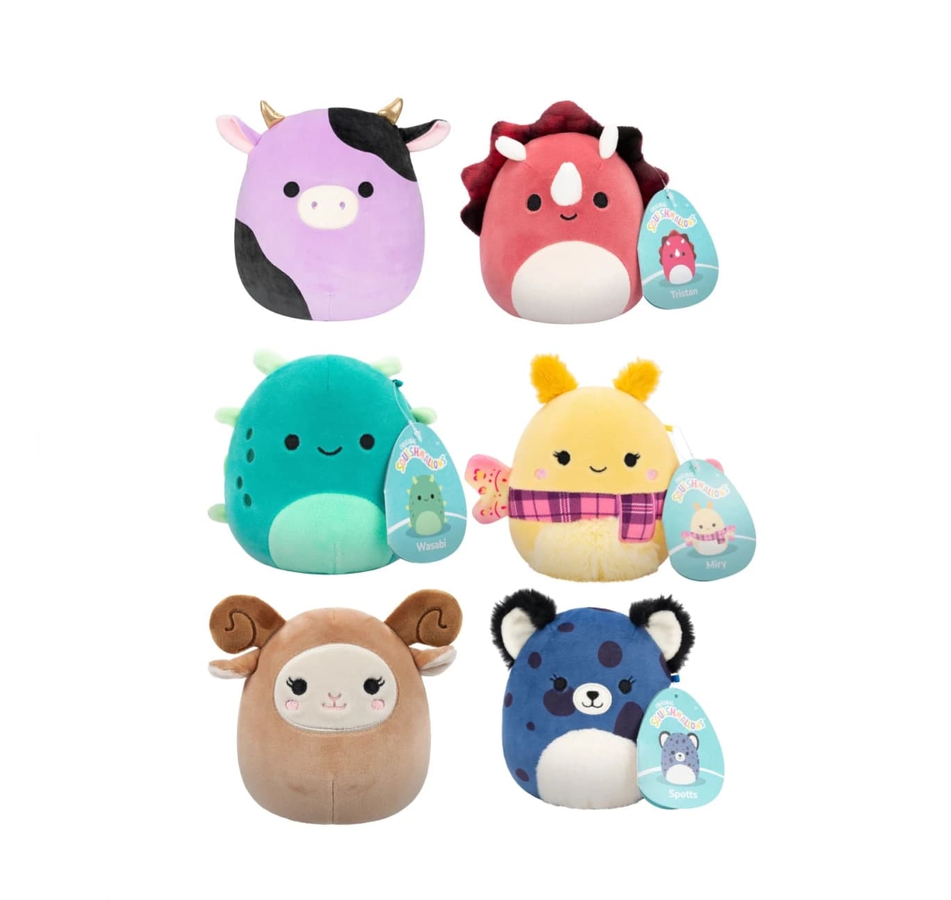 Sqk Little Plush 5 Squishmallows Reggie Brown Ram