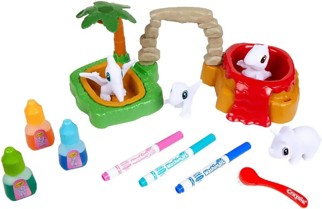 Crayola Washimals Dinosaur Island Playset