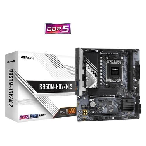 ASROCK AMD B650M-HDV/M.2 اللوحة الأم AM5