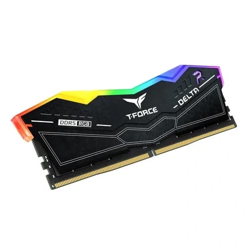 T-Force Delta 16GB 5600MHz RGB DDR5 PC RAM أسود