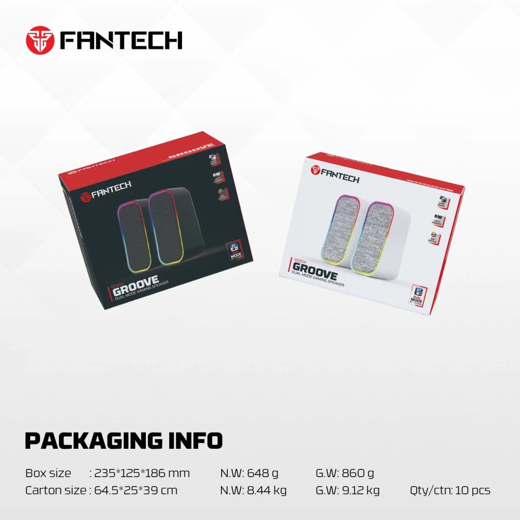 Fantech Groove GS304 Bluetooth Seeper الوضع المزدوج