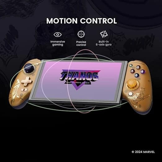 Gamesir G8 Plus Controller Game Mobile Game لـ Switch & IOS & Android & Tablets ، اللاسلكي اللاسلكي - Hall Effect Mownsticks & Triggers مناسبة لـ PlayStation ، Link Steam ، PubG Mobile ، Call of Duty (G8 Plus Thanos)