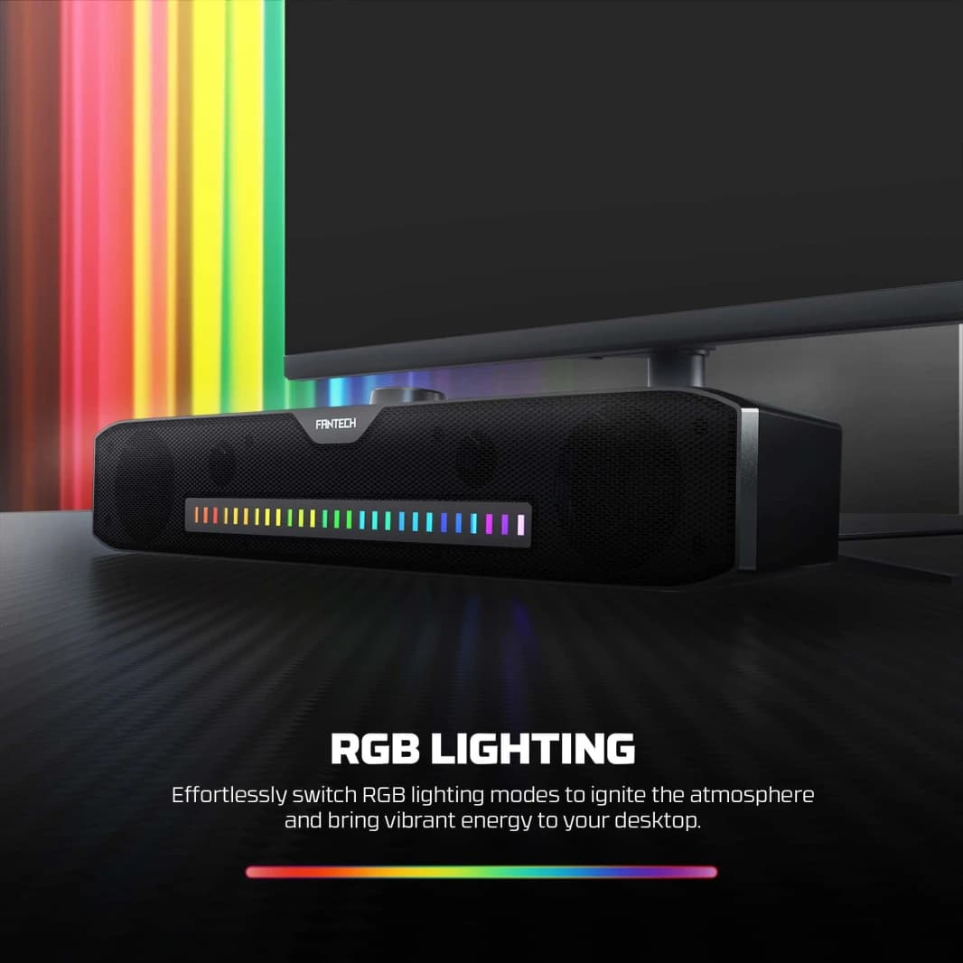 Fantech GS303 Groove Bar Dual Mode RGB ALLING MAMING