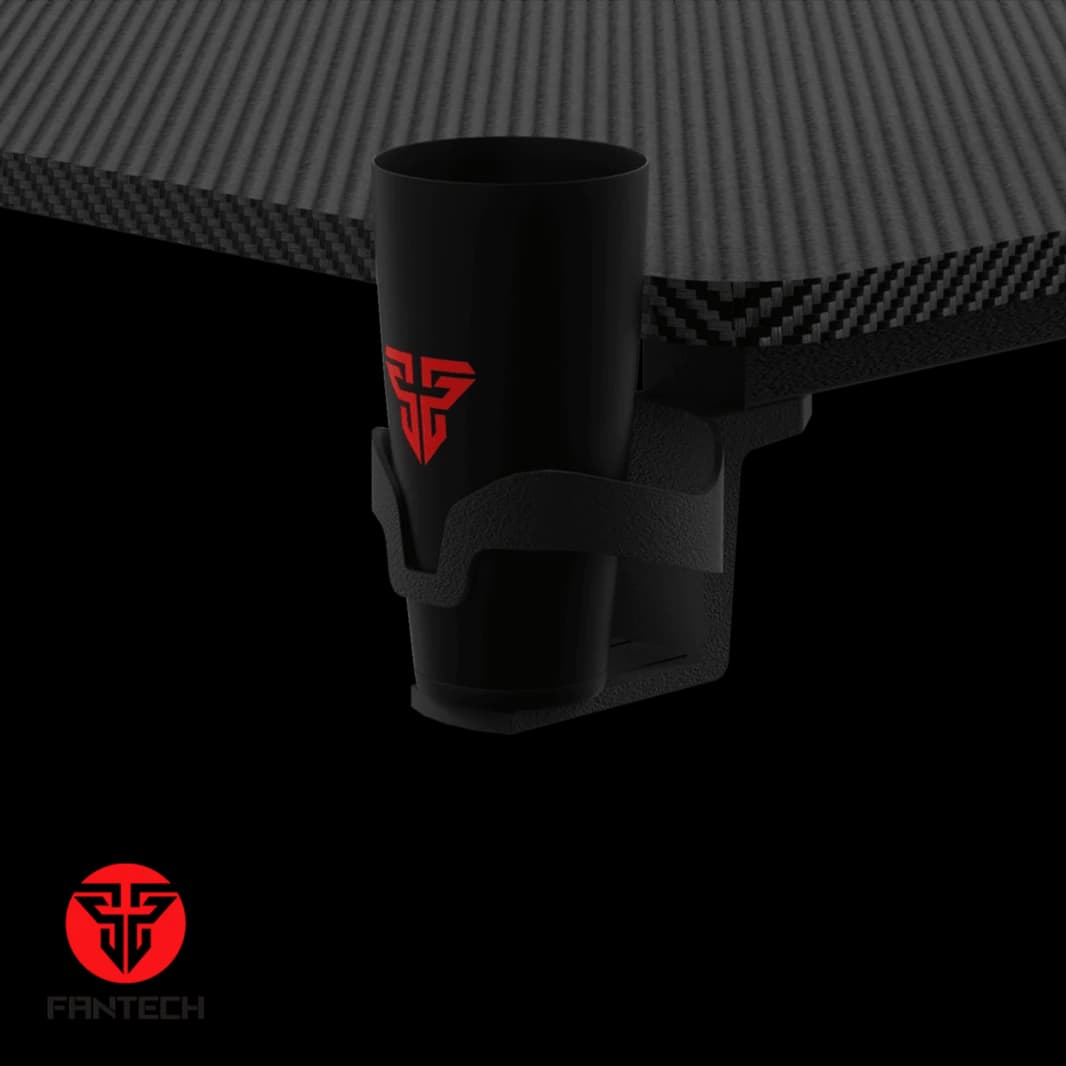 Fantech Tigris GD214 Gaming Desk RGB Ellumination Premium و Suge Surgle مع إدارة الكابلات