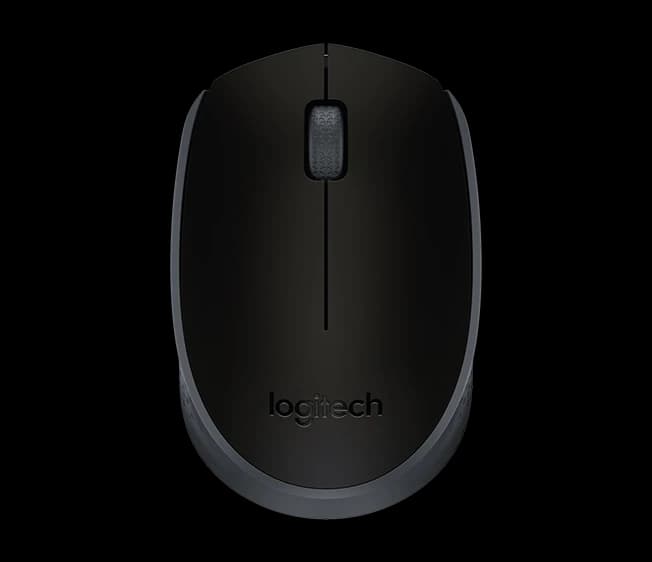 Logitech M171 اللاسلكي الماوس (أسود) [910-004424]