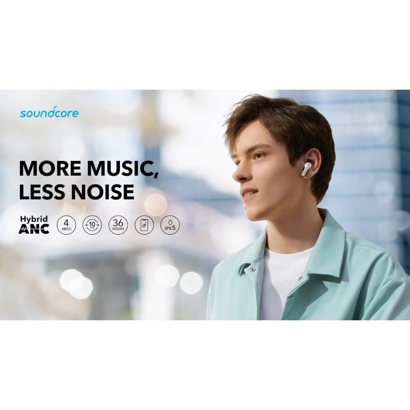 Anker Soundcore Life Note 3i سماعات الأذن الحقيقية مع Big Bass A3983H22