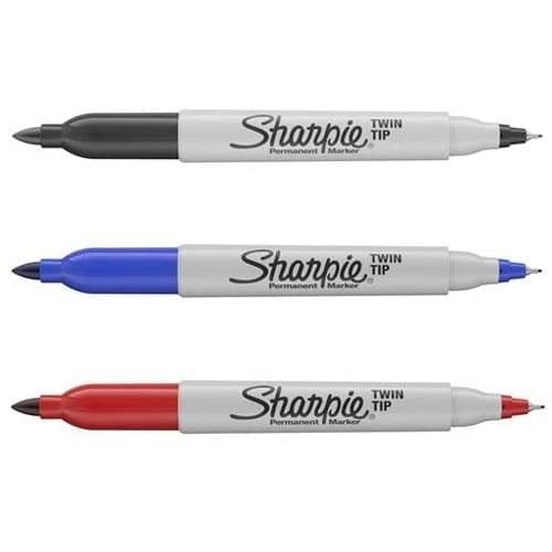 Sharpie Twin Tip Permanent Marker (Fine+Ultra Fine)