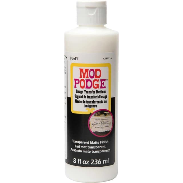 Plaid Mod Podge Image Transfer Medium 236ml - Transparent Matt