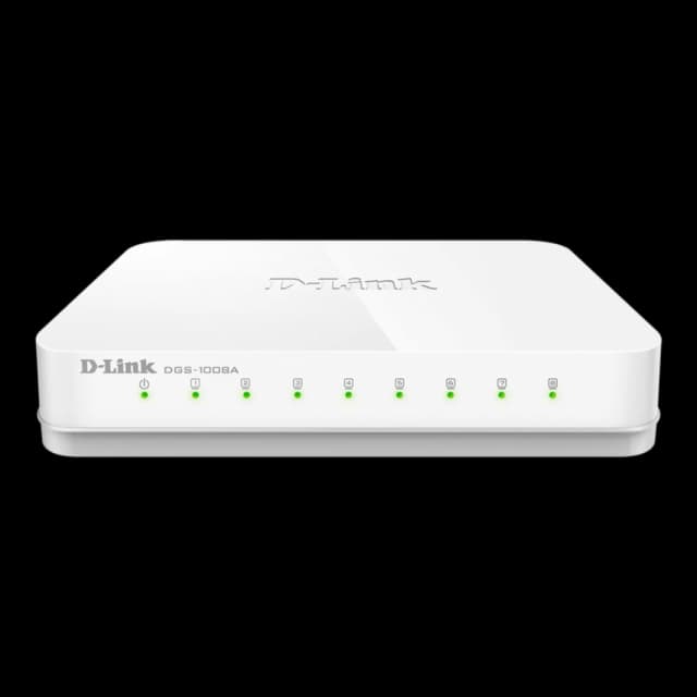 D-Link DGS-1008A 8-Port Gigabit Easy Desktop Switch
