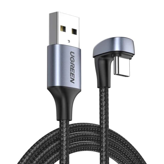 UGREEN 180° Degree U Shape 3A Braided USB C Cable – 2M