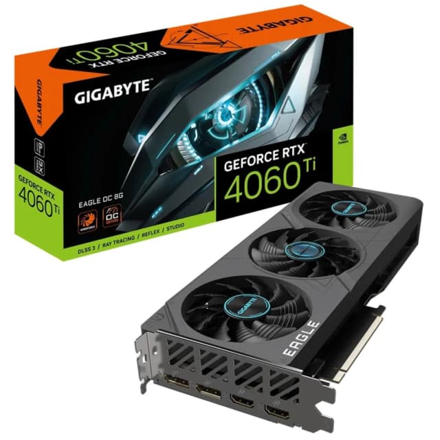 GIGABYTE GeForce RTX 4060 Ti EAGLE OC EDITION  8GB GDDR6 - Graphics Card
