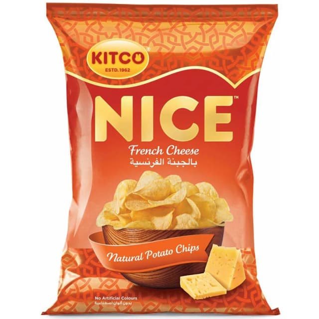 Kitco Nice French Cheese Flavored Potato Chips 150g