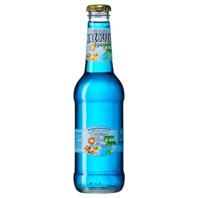 Kazuza Tropical Blue Soft Drink 275ml