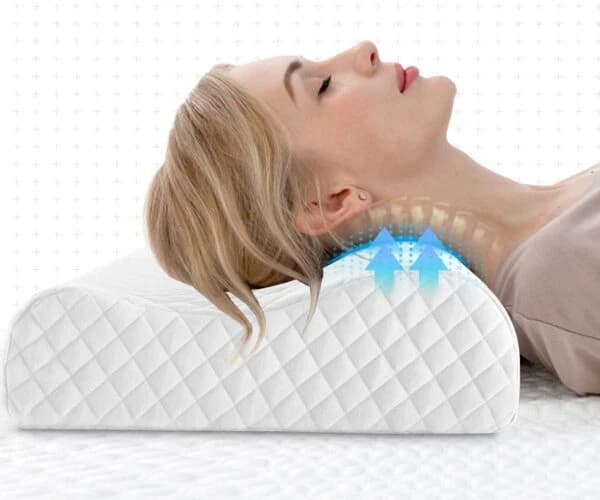 Medical gel pillow for neck and back pain