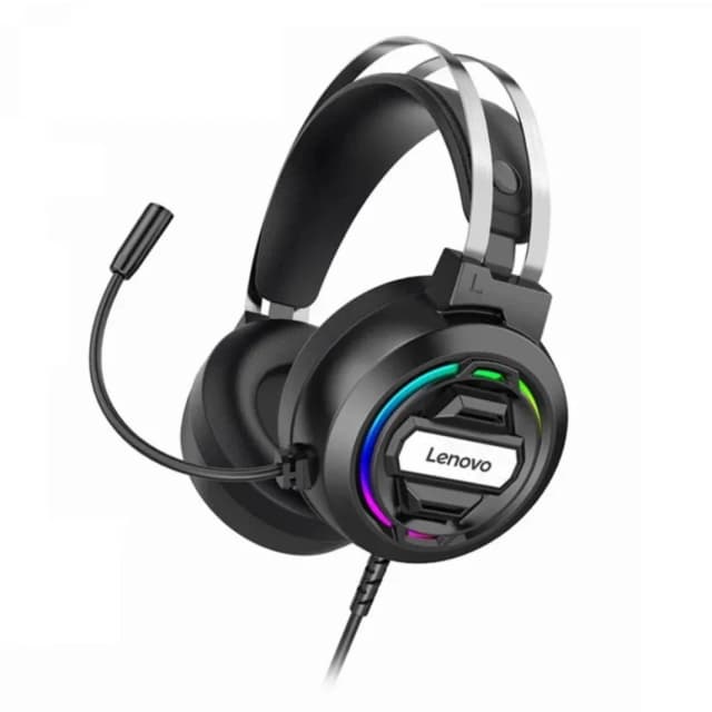 Lenovo H401 Wired Gaming RGB Headset with MIC for Laptop PC