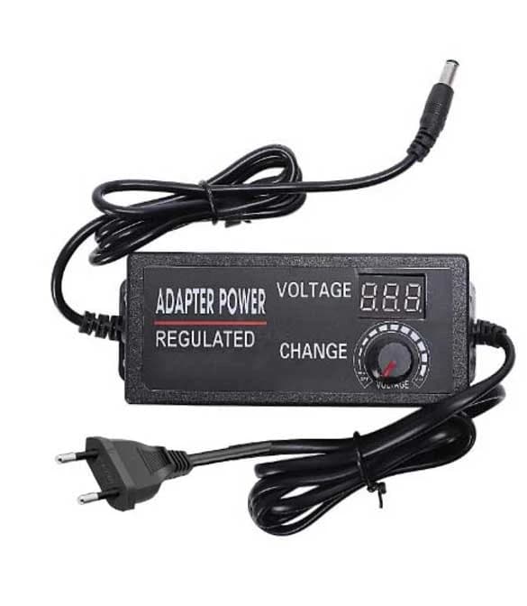 Universal Adjustable BSK-602 24V-3AM 3V AC To DC With Display Screen Voltage Regulated Power Adapter